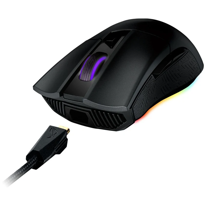 Мышь Asus ROG Gladius II Origin черный оптическая(12000dpi) USB2.0 игровая(5but