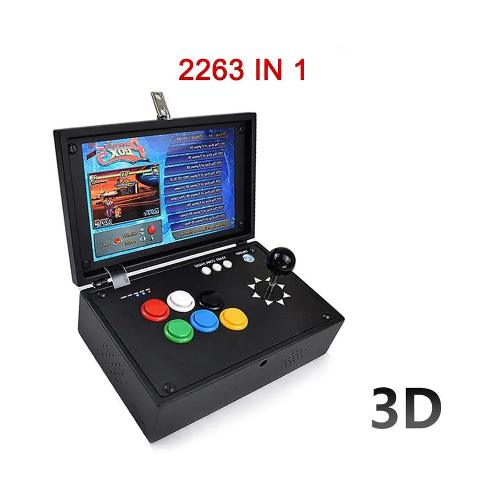 Pandora's Box 3D 2177 в 1 Аркада для игры JAMMA HDMI Ретро консоль 1" экран