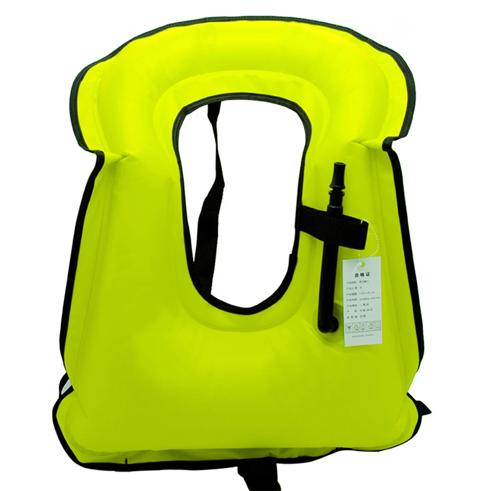 

Portable Inflatable Swim Vest Life Jacket for Snorkeling Floating Device Swimming Drifting Surfing Water Sports Life Saving