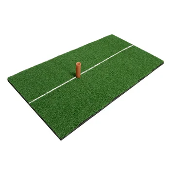 

Hitting Mat Green Golf Training Artificial Lawn With Tee Practice Aids Strike Non Slip Sports Accessory Backyard Outdoor Indoor