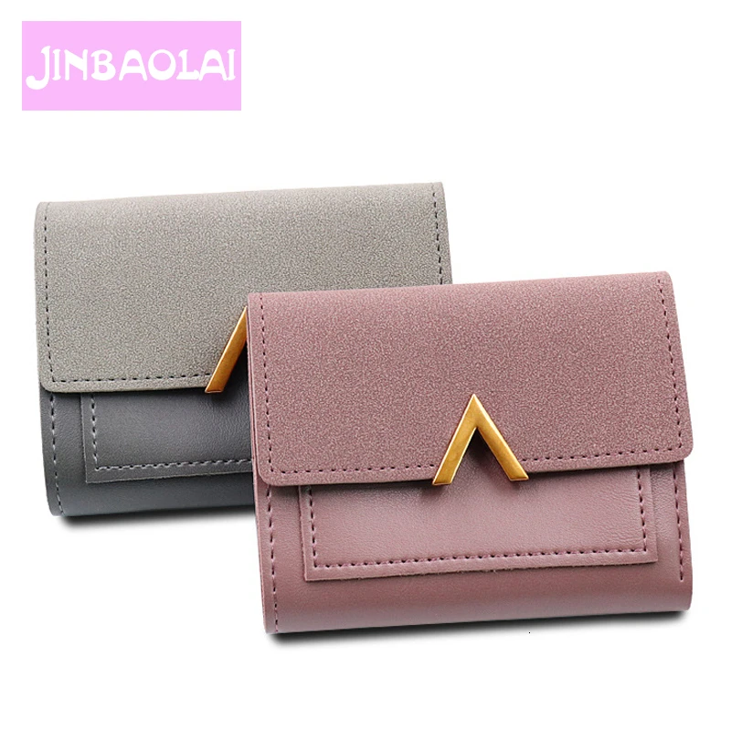 

2020 PU Leather Women Wallets Hasp Lady Bags Zipper Coin Purse Woman Envelope Wallet Money Cards ID Holder Bags Purses Pocket