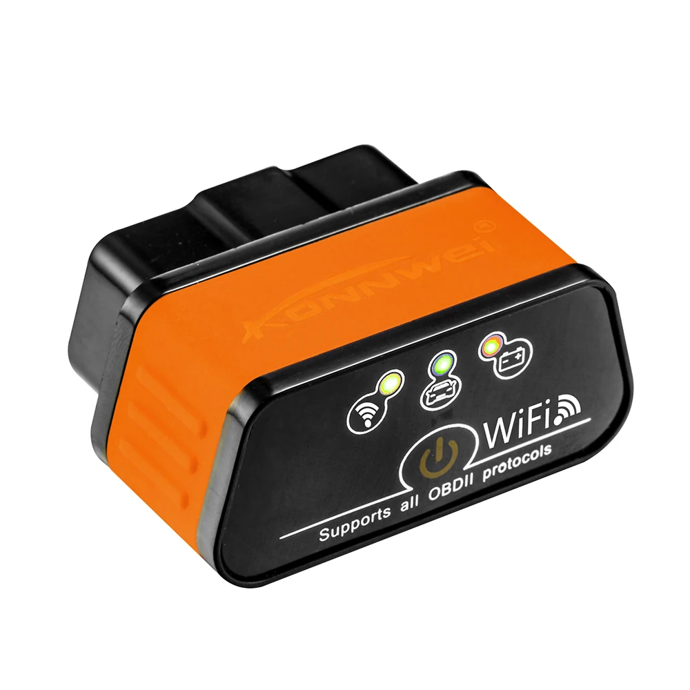 Автомобильный сканер OBD2 Android IOS Wifi для Citroen Audi Seat Fiat Jaguar Skoda Datsun Dacia ELM327 V1.5 PIC18F25K80
