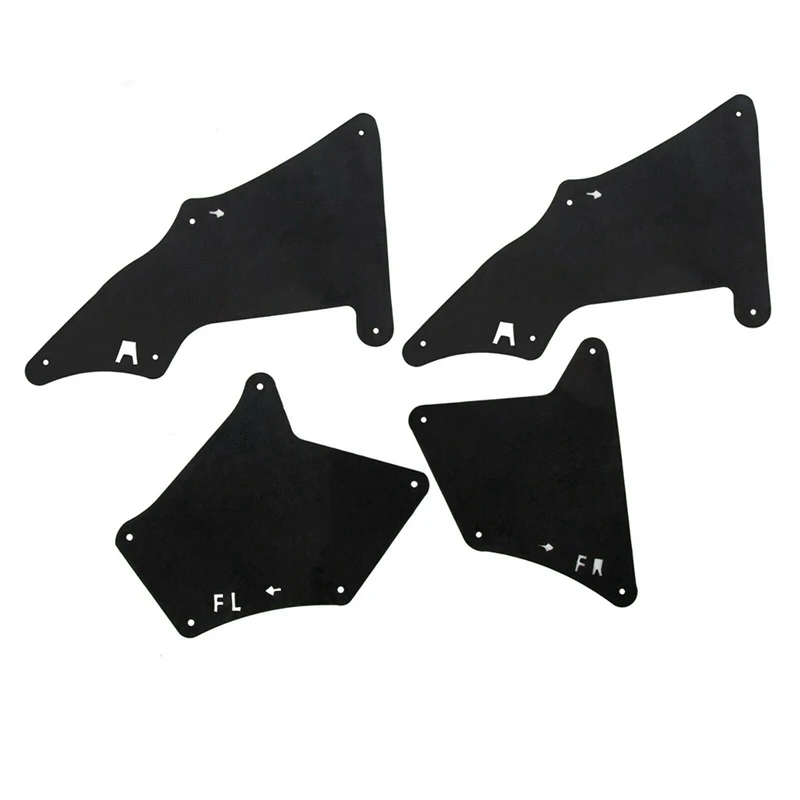 Набор из 4 брызговиков для Toyota 4runner Fender лайнер фартук брызговик печать лоскут юбка брызговик