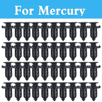 

50pcs 9mm Plastic Screw Rivet Push Fit Panel Trim Clips Fixings Clips For Mercury Metrocab Metrocab Mountaineer Sable
