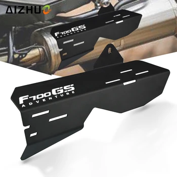 

Motorcycle Exhaust Rear Muffler Shield Cover Exhaust Pipe Protector FOR BMW F700GS ADVENTURE F 700GS 700 GS 2008-2017 2016 2015