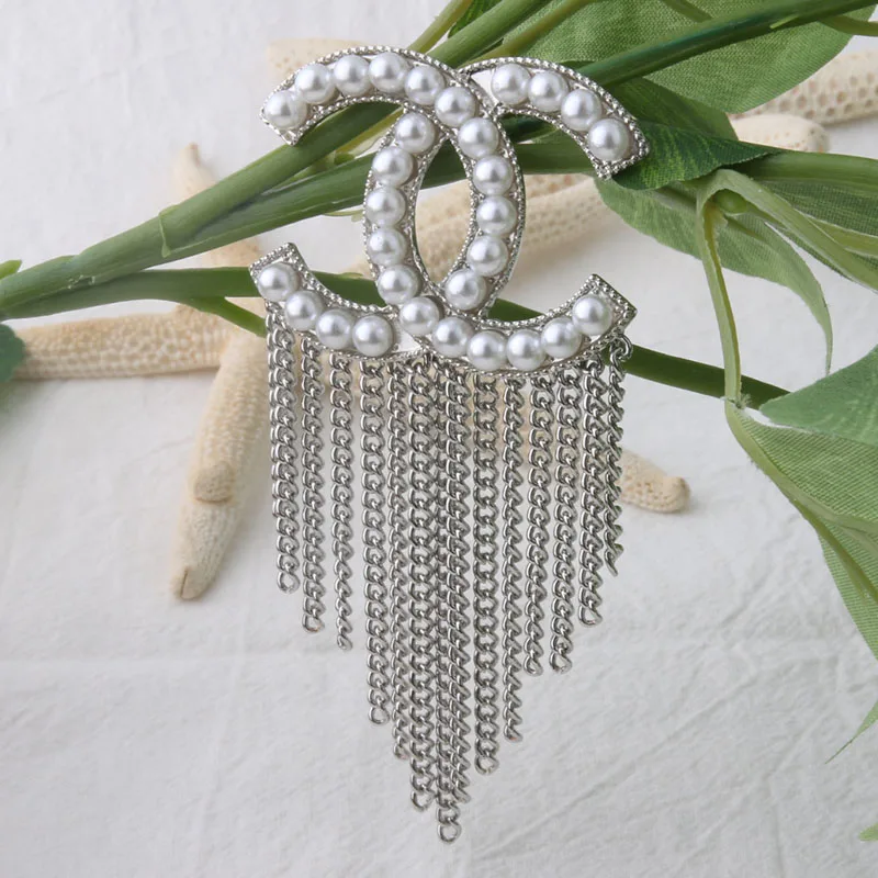

Letter brooch Women's Broochs Zinc Alloy 121-138 Brochespin Rhinestone pins Black Pearl Brooch Jewelry Gifts Direct