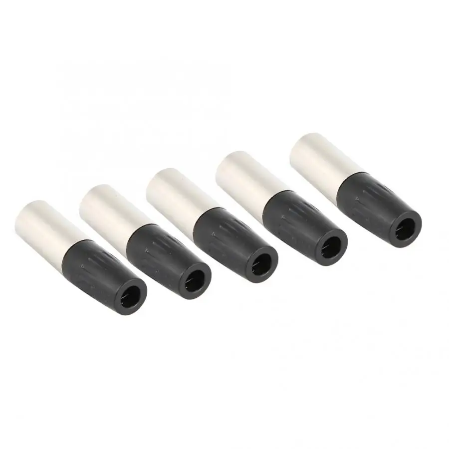 5 шт. 5Pin XLR разъем Mini Male микрофонный кабель адаптер MIC Аудио разъем