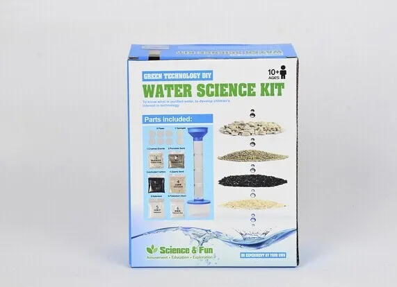 

Science And Technology Small Production DIY Water Purifying System Science Experiment Popularization of Science Small Toys Inven