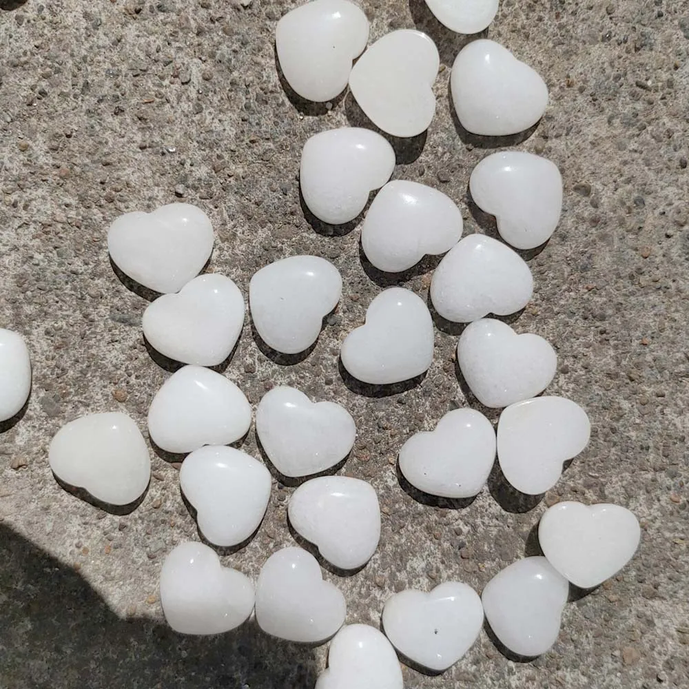 7 Chakra Healing Reiki Natural Stone Heart Amethyst Rose Quartz Crystal Yoga Meditation Energy Stone Bead Decoration