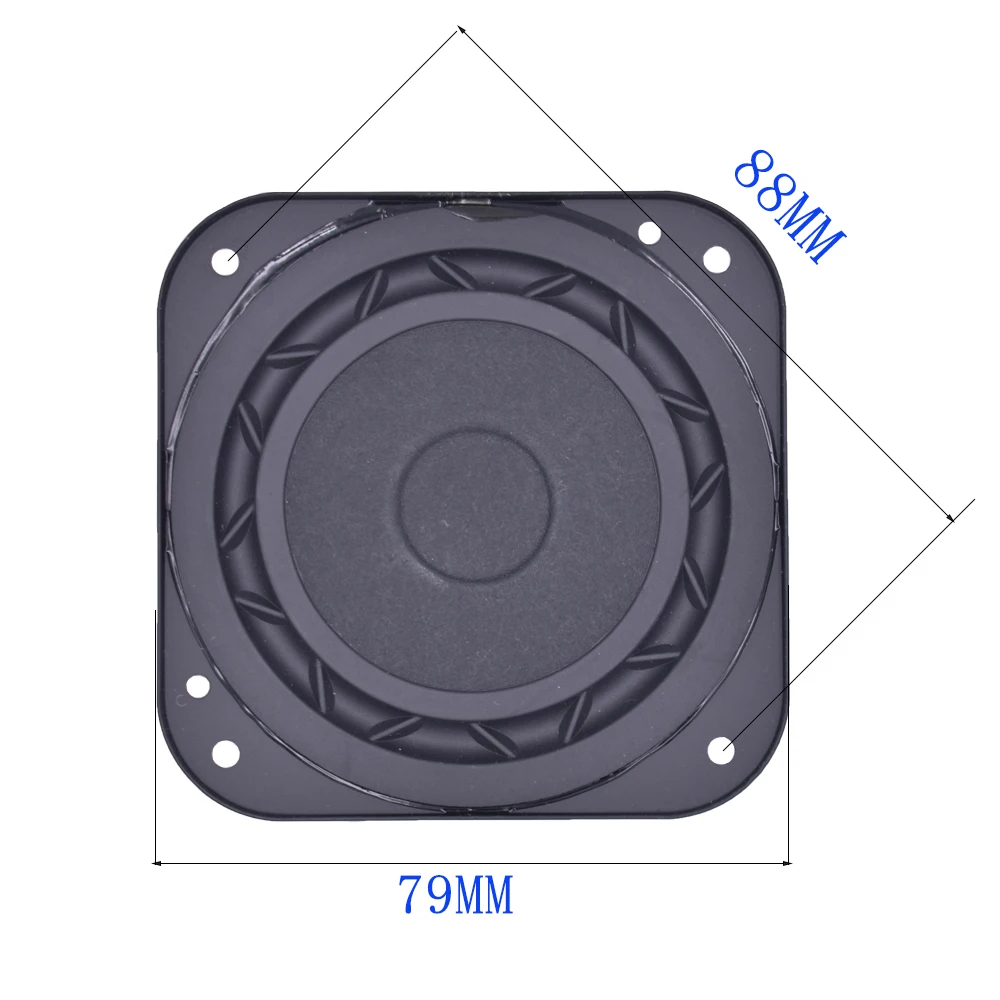 Tenhong Speaker Audio Portabel Inci Buah 8Ohm 15W Subwoofer