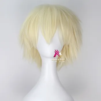 

Bakugou Katsuki Wig Boku No Academia Cosplay Wig My Hero Academia Cosplay Hair Bakugou Katsuki Hair Gold +wig cap