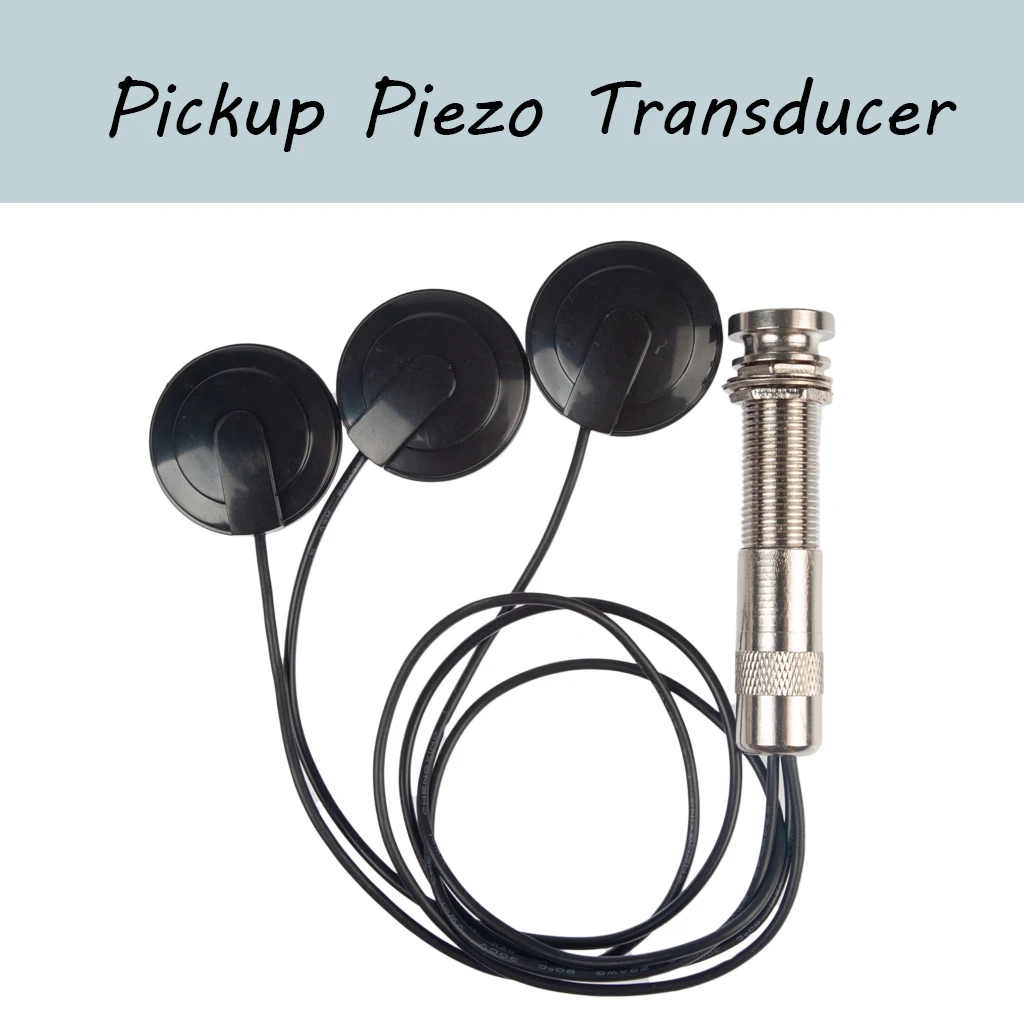 

Pickup Piezo Transducer Mandolin Banjo Universal For Acoustic Guitar /Ukulele