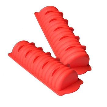 

Silicone Mold Long Square Bread Tray Hot Dog Baguette Mold Non Stick Bakeware Baking Tools Cute Little Cake Mold Kitchen Tools