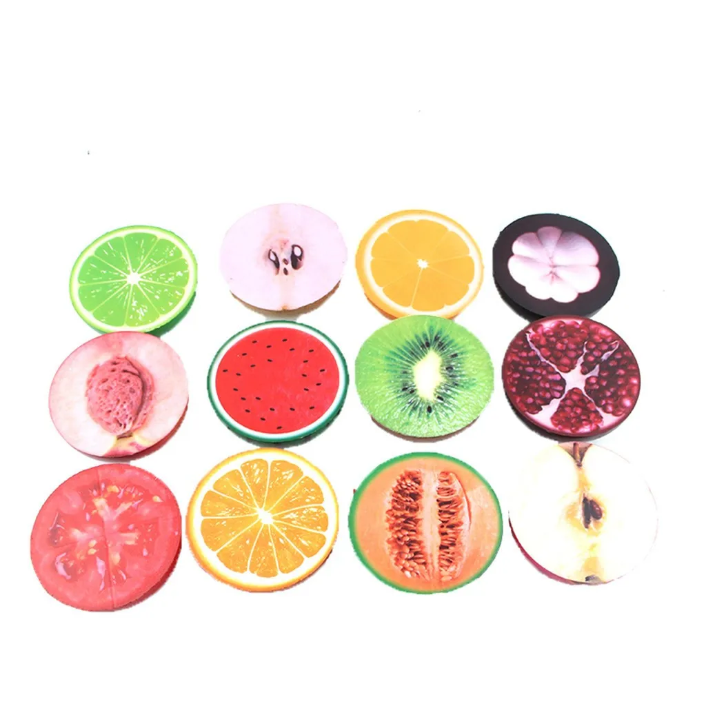 Simulation Small Fruits Stress Reliever Scented Slow Rising Toys slow rebound decompression Girly Heart Pinch Fun #A