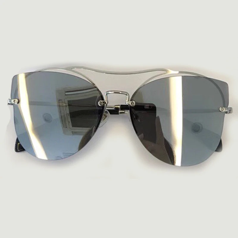 No4 Sunglasses Новые модные женские солнцезащитные очки с упаковочной коробкой Oculos De Sol Feminino винтажные Модные солнцезащитные очки градиентные линзы UV400 - Цвет линз: No4 Sunglasses