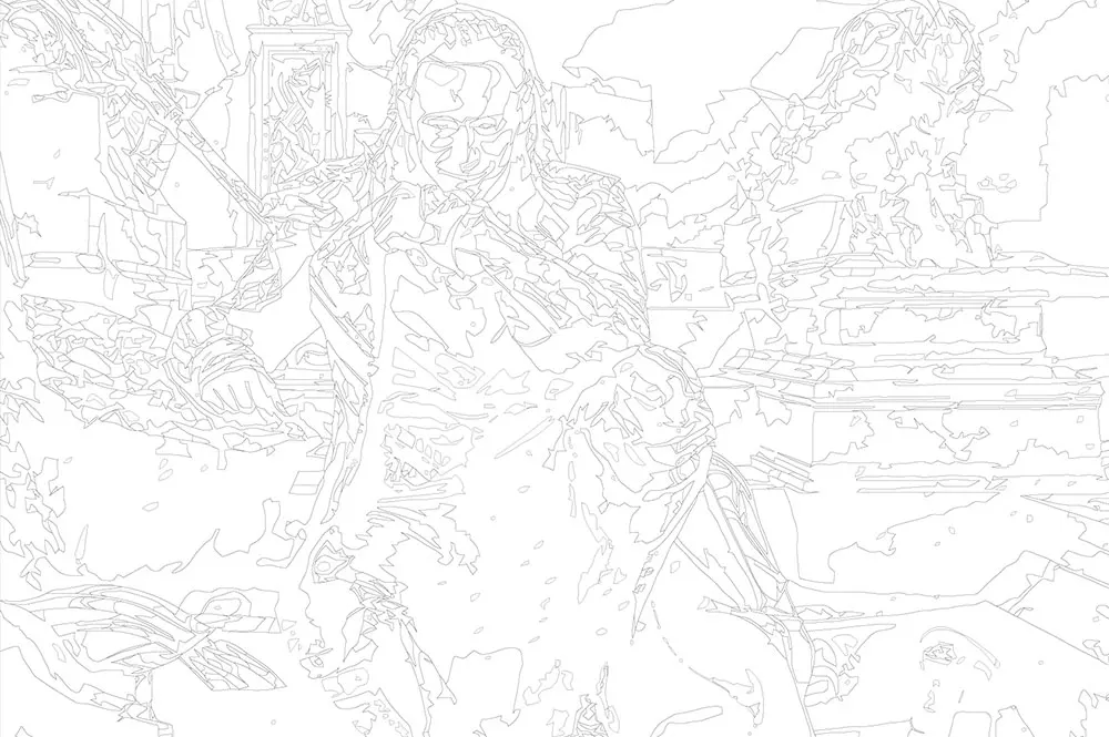 Картины по номерам распечатать аниме