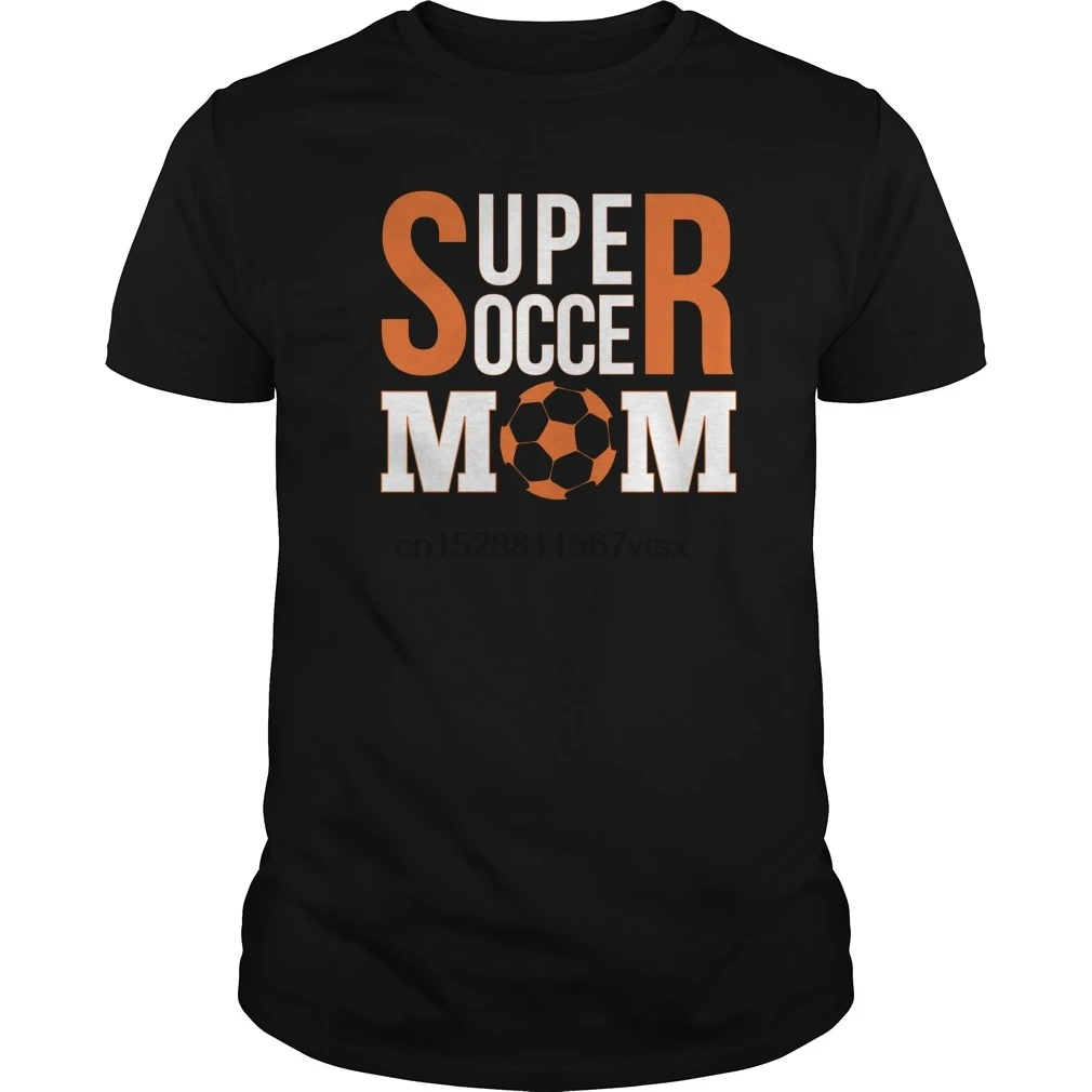 Мужская футболка super soccer is my mom крутая с принтом Футболки | одежда