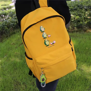 

Papaya Cartoon Print Backpacks For School Teen High Capacity Waterproof Nylon Bags For Women Casual Designer Luxury Backpacks