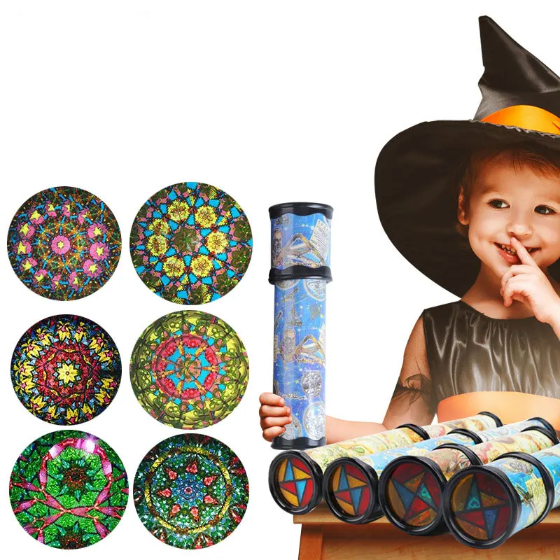 

Kaleidoscope Children's Toy Polyprism Adult Nostalgic Primary School Student Science Experiment Creative Nostalgic Telescope