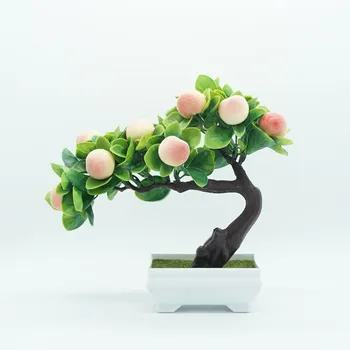 

Emulational Fruit Bonsai Home Decoration Artificial Flower Decoration Indoor Artificial Flower Welcome Pine Decoration Orange Po