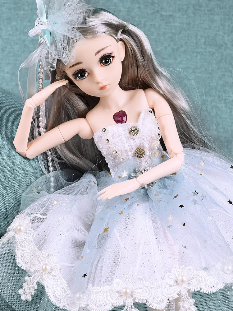 Музыка BJD кукла 45 см принцесса кукольный подарок для девочек 1/4 куклы 18 дюймов мяч