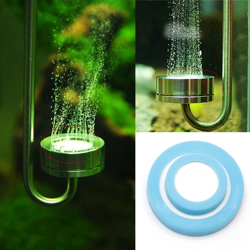 

Stainless Steel Aquarium Fish CO2 Diffuser Atomizer Replacement Slice Refinement