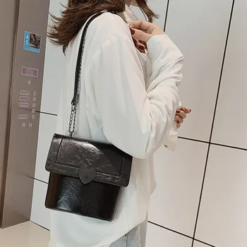 

Fashion Women's Solid Large Capacity Leather Shoulder Bag Messenger Bag handbag for women 2020 bolso mujerсумка через плечо