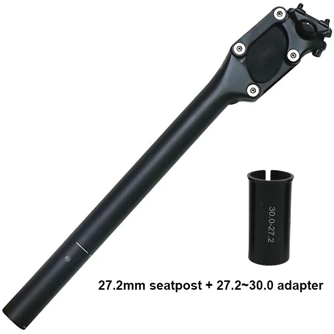 Reggisella Ammortizzato Per Bici Da Strada E MTB – In Lega Di Alluminio Ultraleggera, Diametri 26,8 / 27,2 / 28,6 Mm, Assorbe Gli Urti