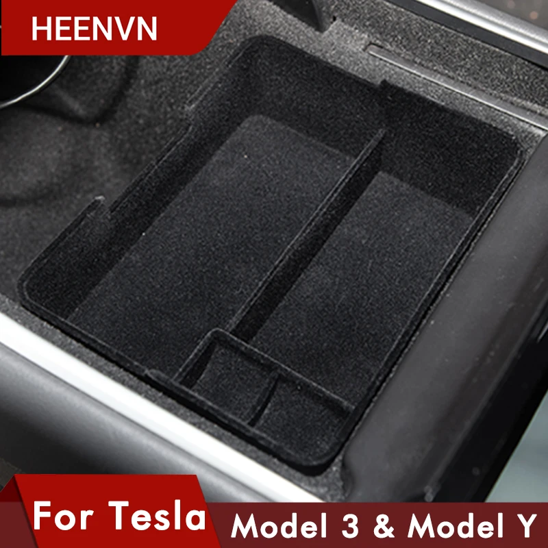 Heenvn Model3 центральный автомобильный подлокотник для хранения Коробка Tesla модель 3 Y