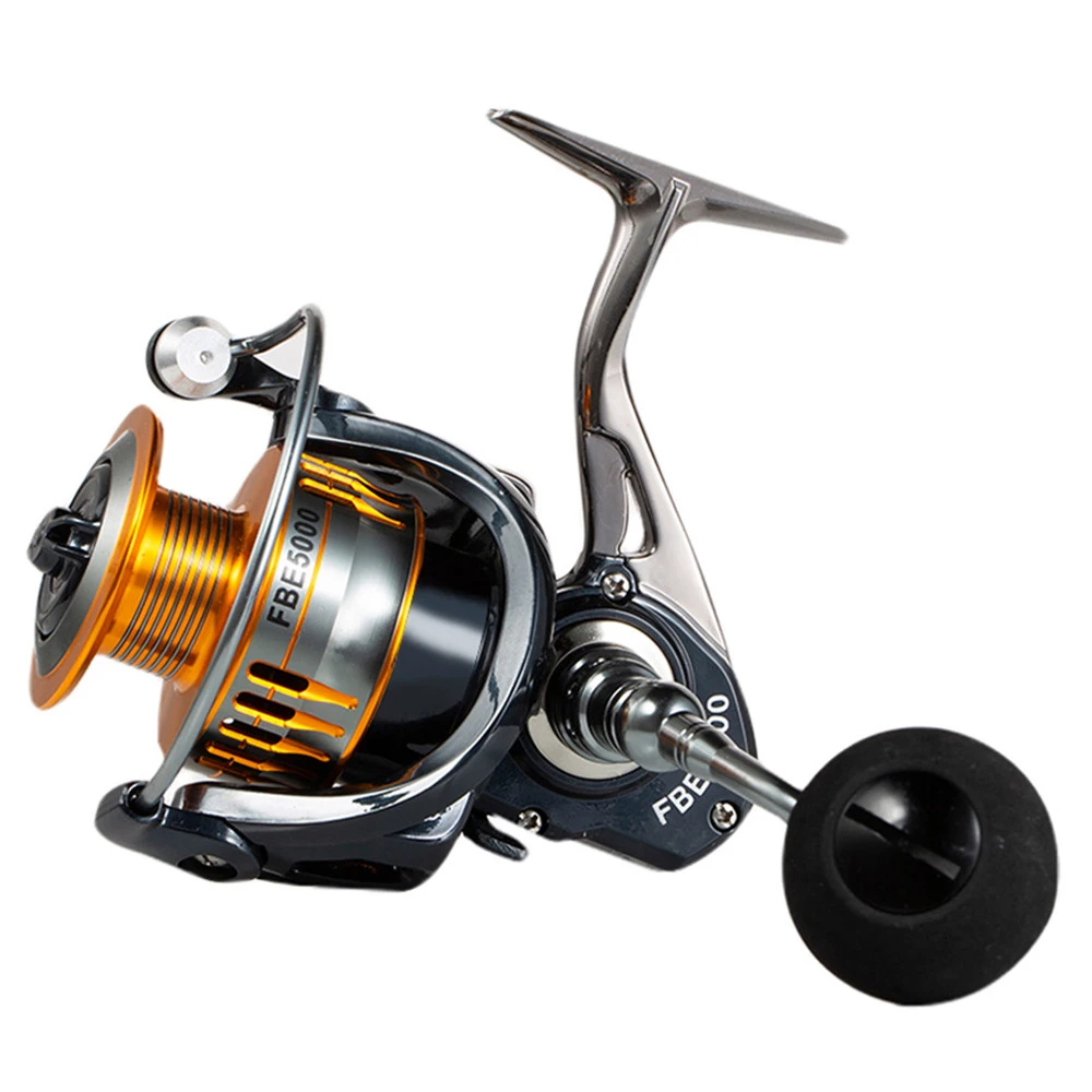 

Fishing Reel All Metal Spool Spinning Reel Max Drag CNC Handle EVA Knob Line Spool Tackle Sea Saltwater Carp Fishing Accessories