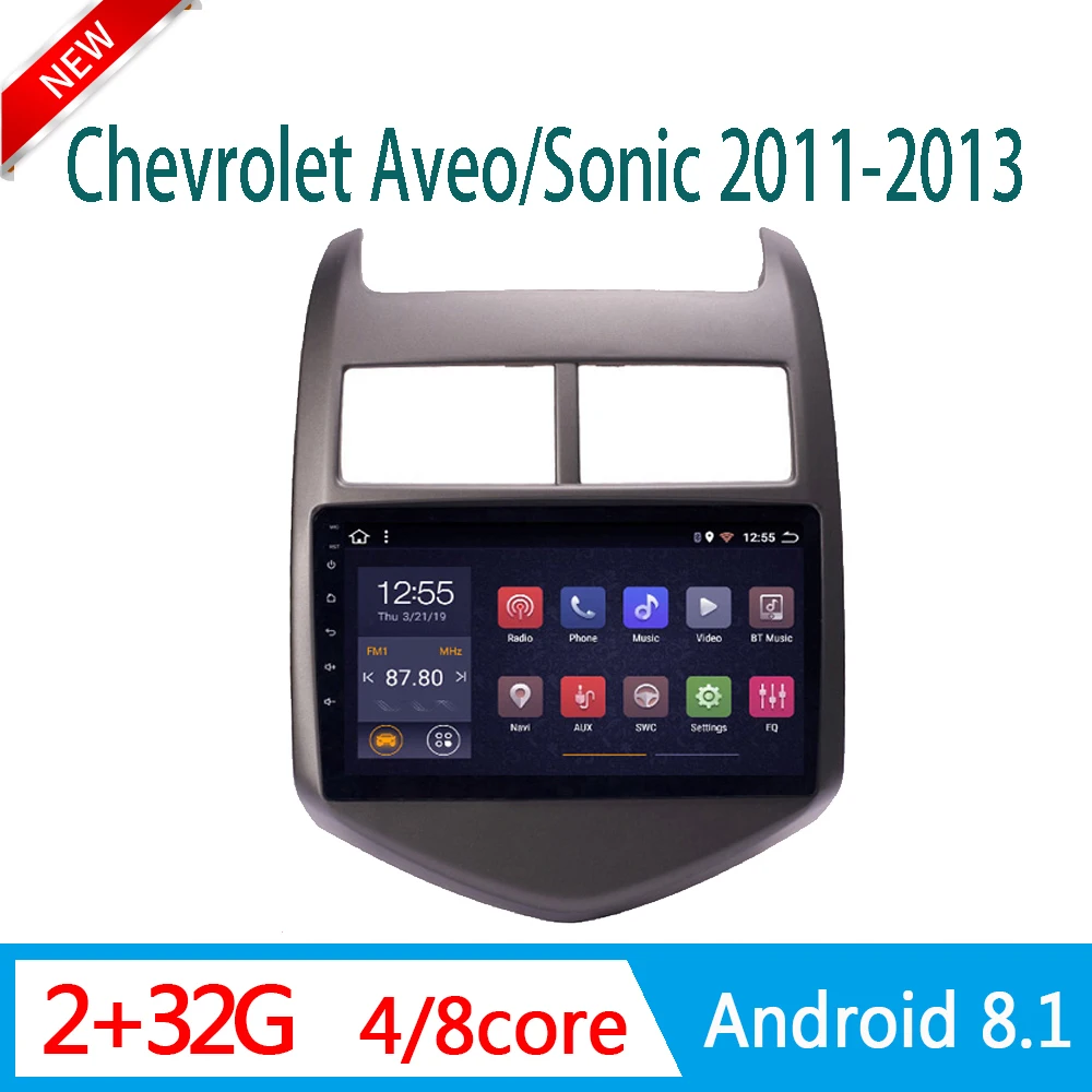 Мультимедийная система RAM2G для Chevrolet aveo sonic 2014-2016 DVD-плеер автомобильное радио GPS