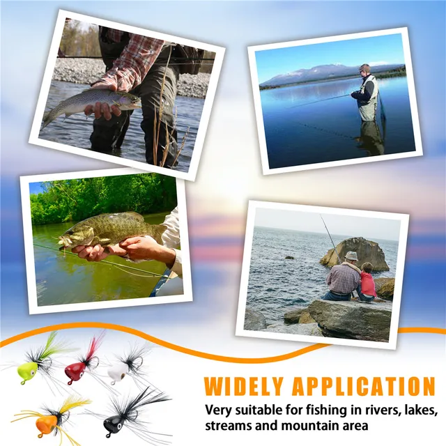 Fly Fishing Poppers Panfish, Bass Poppers Fly Fishing