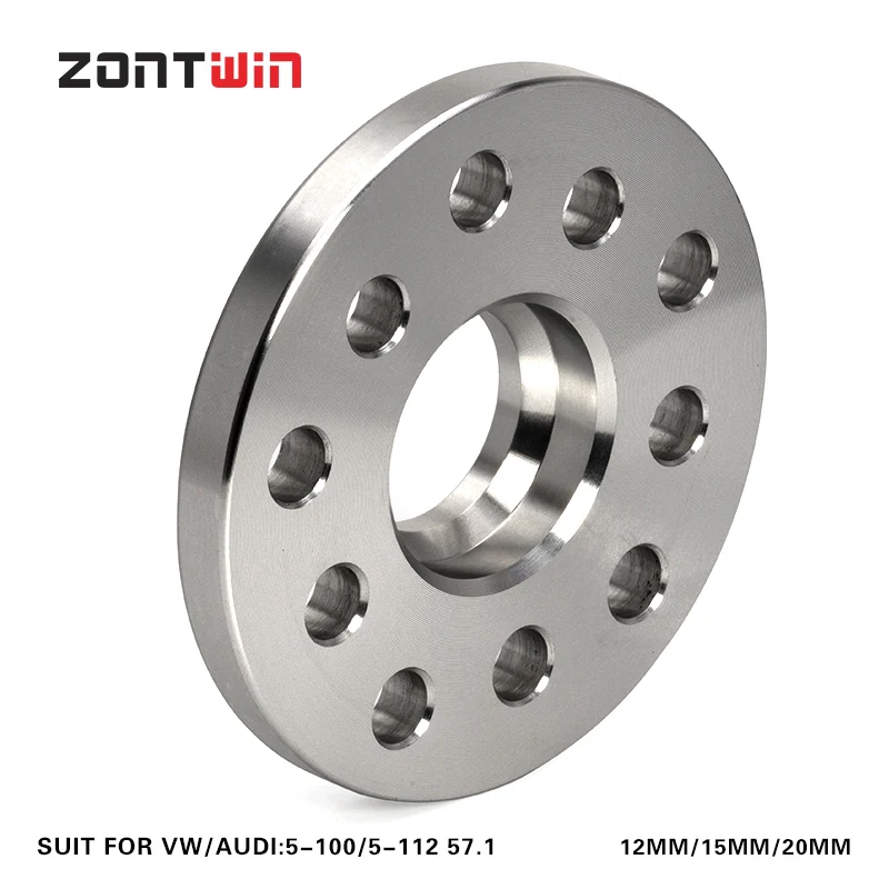 2/4 шт прокладки колеса PCD 5x100/5x112 мм ступицы 57,1 мм 12 мм толщина колеса адаптер Костюм для Volkswagen AUDI автомобиля
