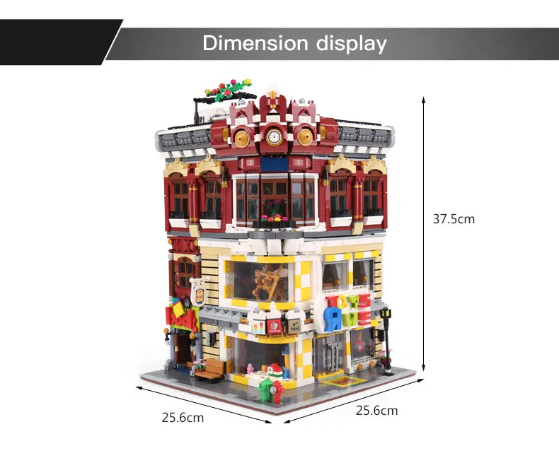 DHL XINGBAO 01006, китайские строительные игрушки, набор игрушек и книжных магазинов, строительные блоки, сборные наборы, детские рождественские игрушки, подарок
