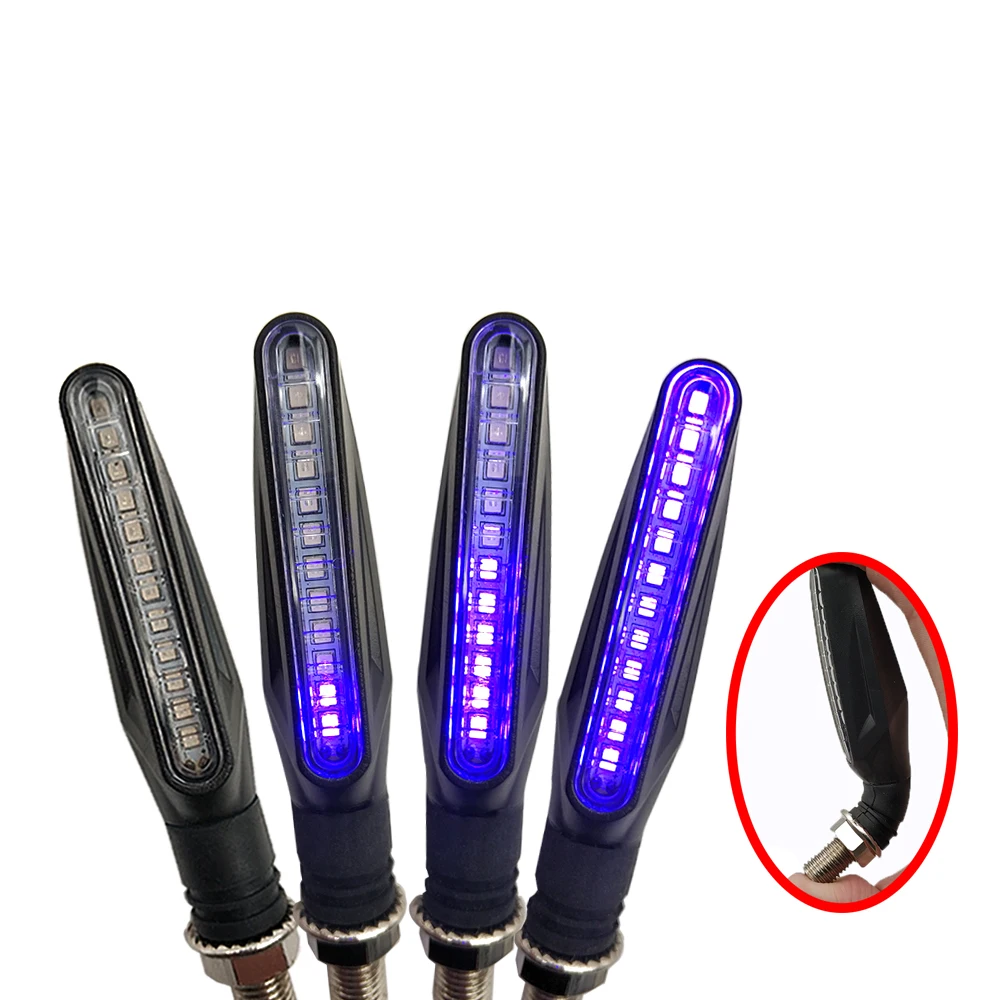 Motorcycle LED signal light Universal Flexible Turn Indicator Light For Honda CR F150R 250R M250R SL230 CRF 450R 250X 450X 230F