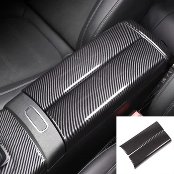 

Carbon Fiber Car Central Armrest Storage Box Cover Sticker for Mercedes-Benz A-Class W177 V177 A180 A200 A220 A250