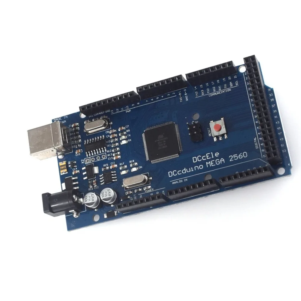 HW-283 MEGA2560 R3 REV3 ATmega2560-16AU CH340G плата на usb-кабеле совместима с Arduino