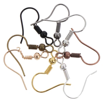 

100pcs/lot Earring Findings DIY Earrings Clasps Hooks Fittings DIY Jewelry Making Accessories Hook Earwire Jewelry