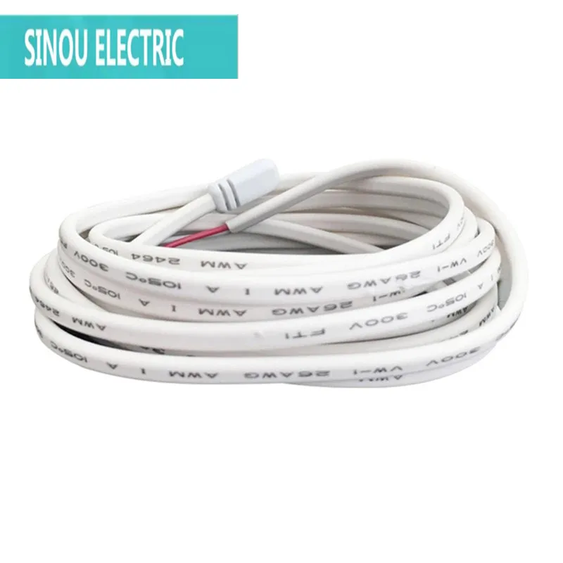 

16A Electric Floor Sensor Probe2.5M length 10K 3950 for Floor Heating System Thermostat