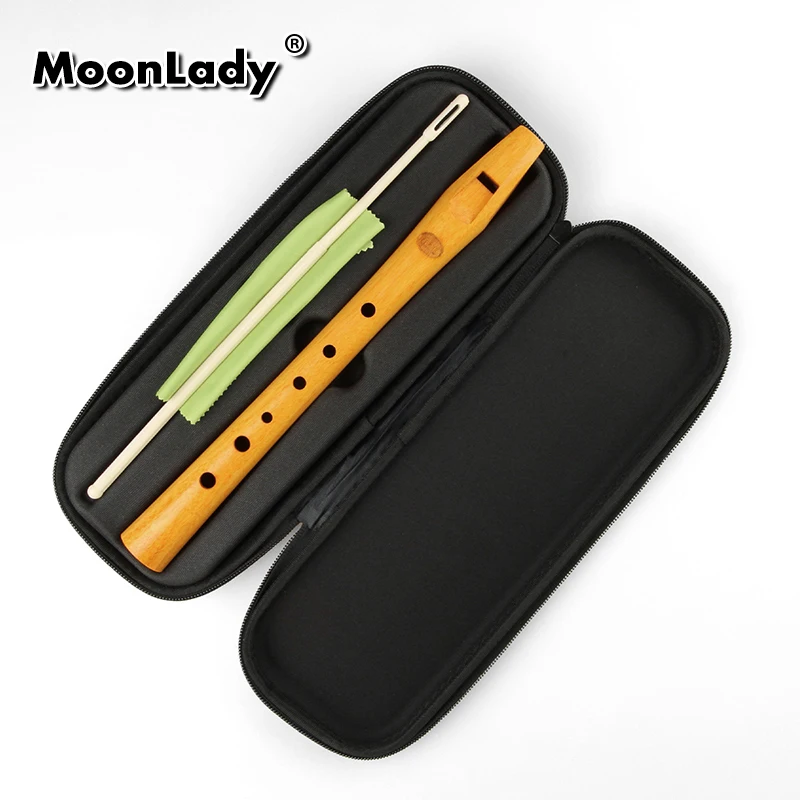 

Quaint Clarinet D Key Vertical Flute Musical Instrument Flute Portable Woodwind Instrument Folk Clarinet Flute with Bag