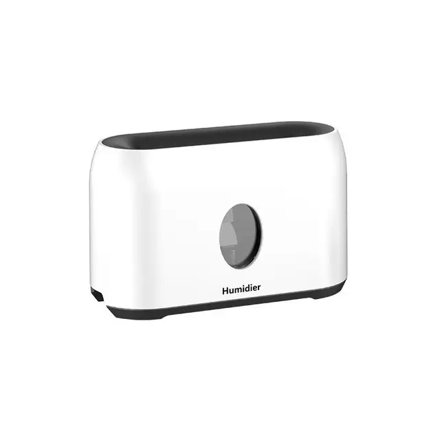 USB Flamme Aromatherapie Atmosphäre Tisch Lampe Schlafzimmer Wohnzimmer Auto Luftbefeuchter Drei-geschwindigkeit Fernbedienung Timing Nacht Licht_voghion.com
