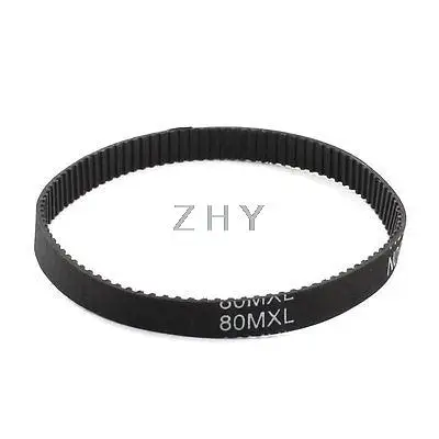 

80MXL025 100-Teeth 203.30mm Girth 1/4" Width Single Side Cogged Timing Belt