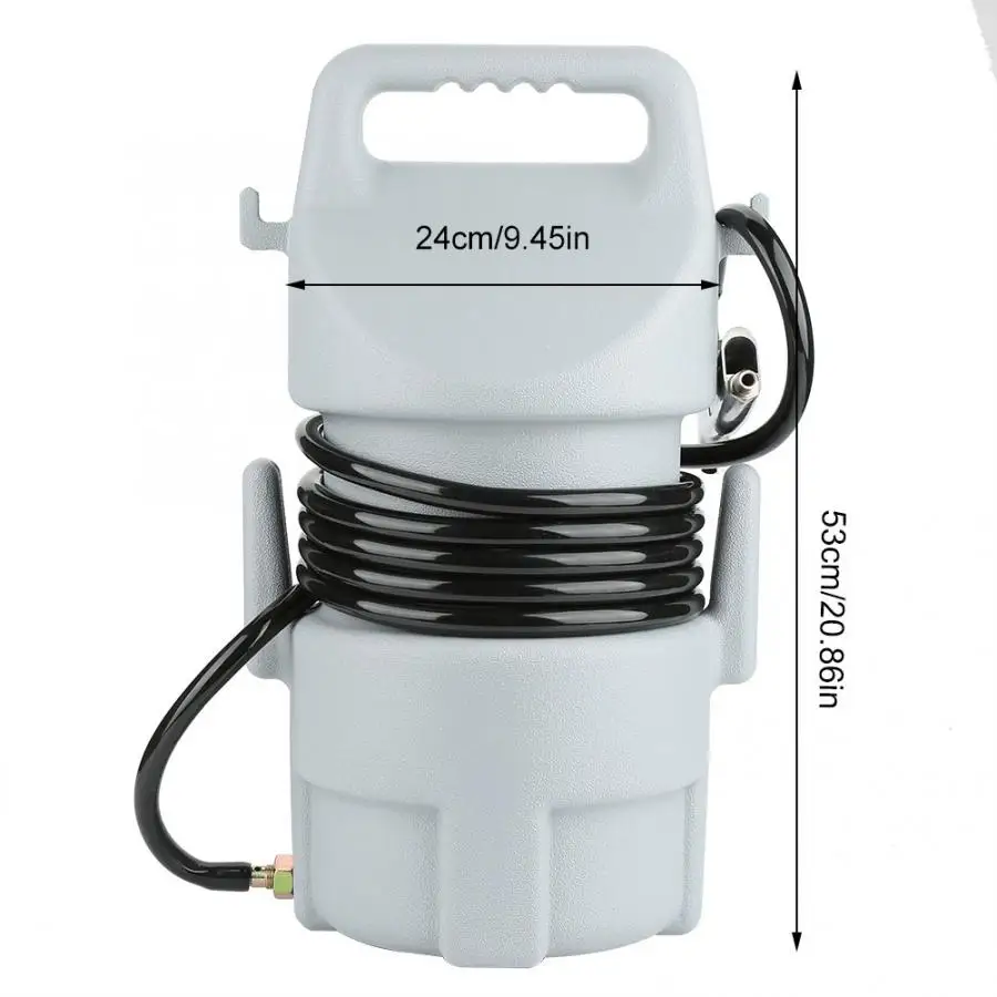 Portable Sandblasting Gun Pneumatic Sand Blaster Kit 15 ft Hose& 50 lb. Hopper