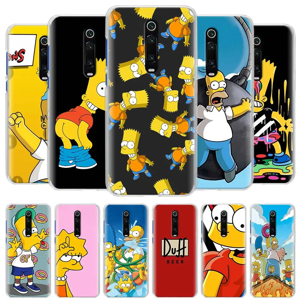 Чехол Homer J. Simpson для Xiaomi A1 A2 Lite A3 CC9 CC9E 9 Note 10 Pro 8 Lite 5X 6X Play Poco F1 жесткий чехол для телефона
