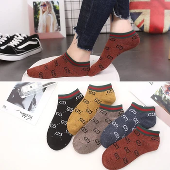 

5 Pairs Spring thin knee socks women's day retro color long leg socks velvet solid color ladies stockings