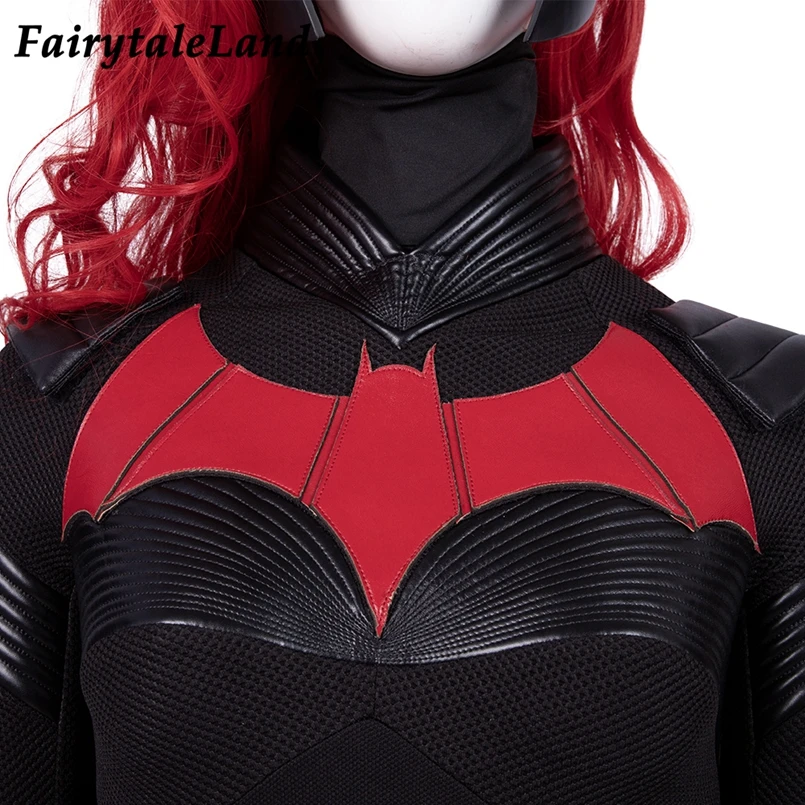 Костюм для косплея Batwoman, костюм для Хэллоуина, Бэтмена, Катерины, гамилтона, наряд, комбинезон Kate Kane, сексуальное боди-накидка, маска для парика