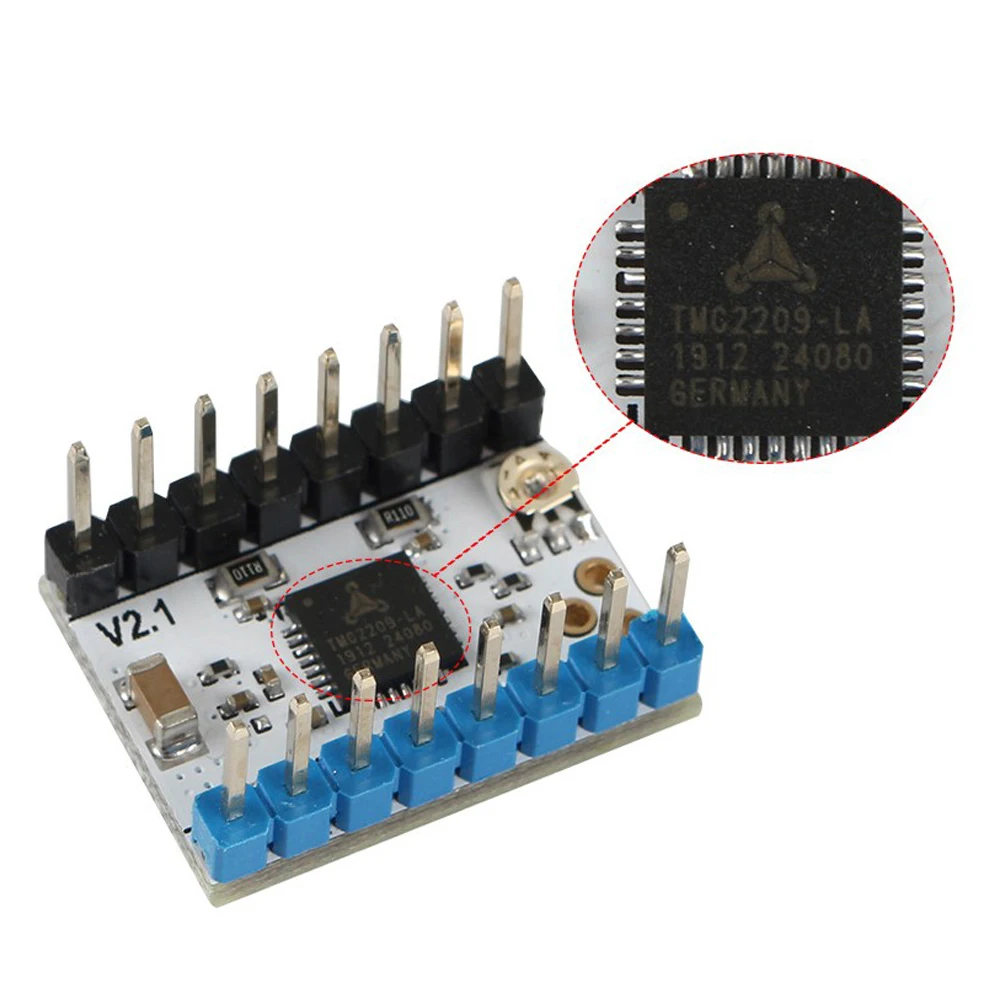 3D Printer Motherboard Accessories TMC2208 V1.2 Stepper Motor Driver Current 1.4A Peak 2A 256 Subdivision