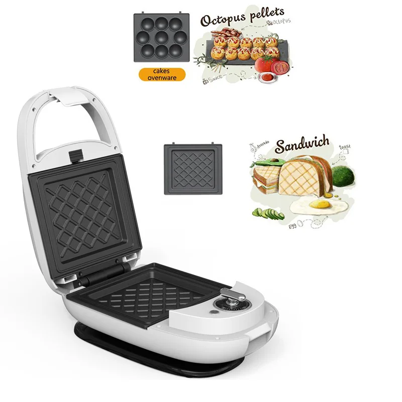 

220V octopus baking machine Chibi Maruko Machine Household cake Takoyaki Machine Octopus Balls Maker Professional Cooking Tool