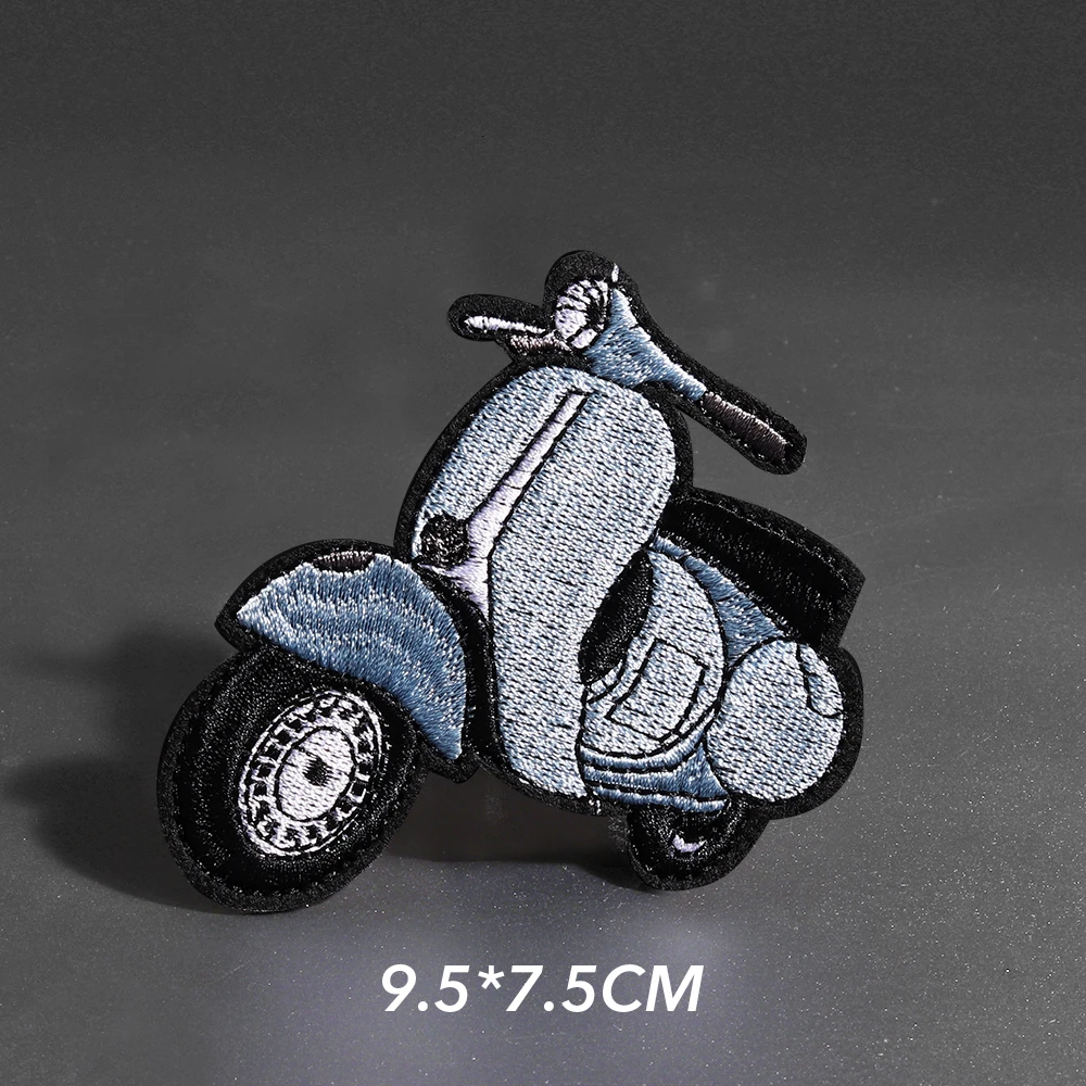 N3-BT7269 Totoro Panda патчи для одежды клеящиеся утюгом украшения шитья аппликация милый лиса вышивка на ткани значок DIY аксессуары для одежды - Цвет: N3-BT7269