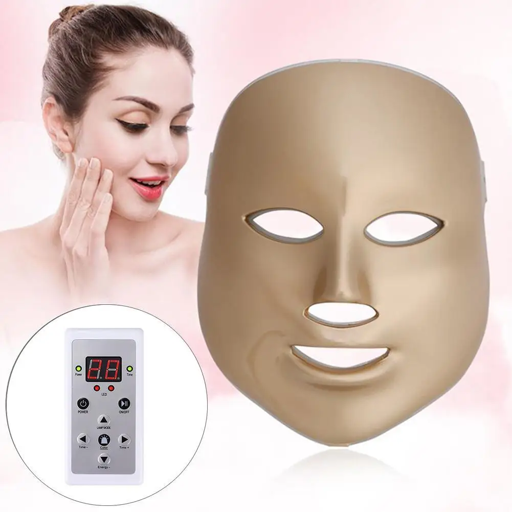 

Hot New Led Facial Mask Korean 7 Colors Photon Therapy Face Mask Machine Light Therapy Acne Led Mask Skin Care Beauty Machine
